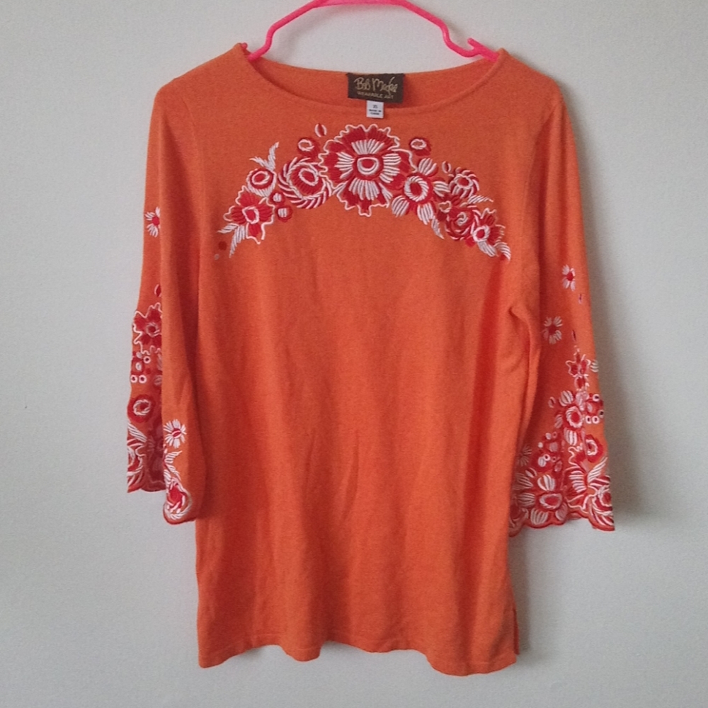 ☂️Boho knitted shirt